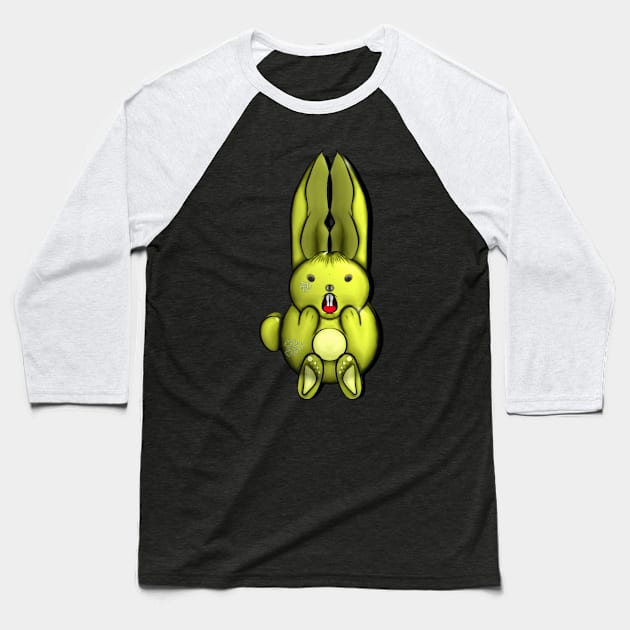 Big rabbit Baseball T-Shirt by Nourelyakine_art